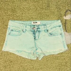 Garage Women's Light Blue Jean Shorts